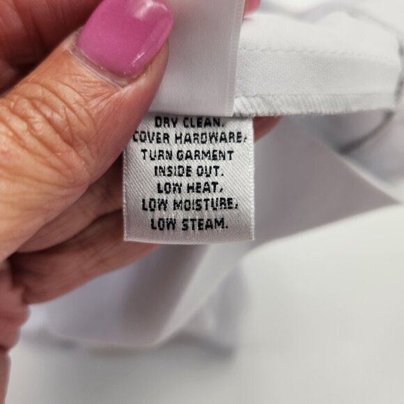 ST. JOHN Light Grey Gray Dress Pants Size 8 Business - Picture 9 of 13